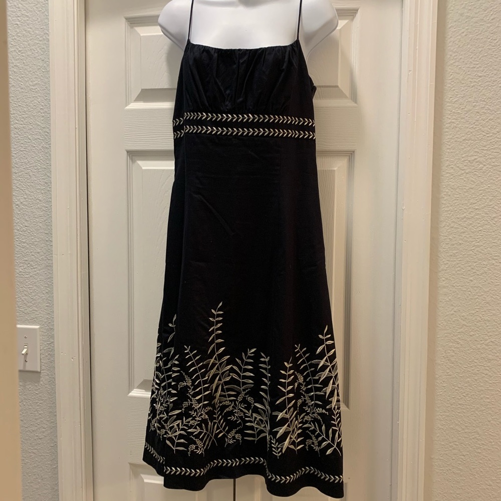 Ann Taylor Black A-line Dress